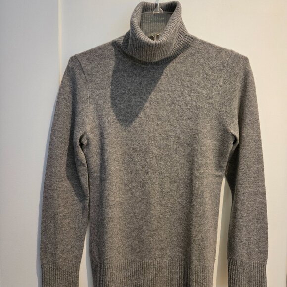 J. Crew Cashmere Turtleneck Sweater - Picture 2 of 3